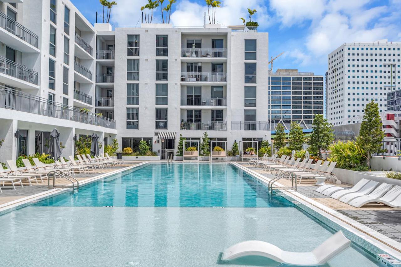 Modern Unit In Downtown Miami With Free Parking Apartment Exterior photo